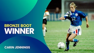 Carin Jennings | Bota de Bronce | Copa Mundial del Fútbol Femenino de la FIFA RP China 1991™