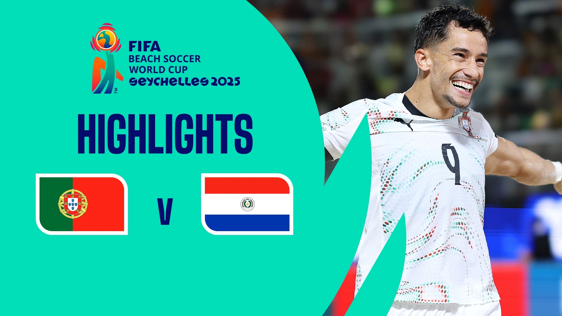 Portugal - Paraguay | Groupe B | Coupe du Monde de Beach Soccer de la FIFA, Seychelles 2025™ | Résumé vidéo
