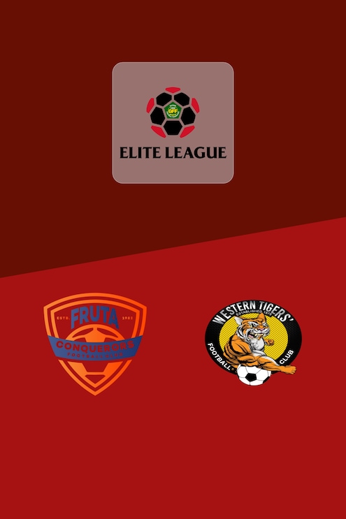 Fruta Conquerors FC - Western Tigers FC | GFF Elite League 2025 | Spiel in voller Länge