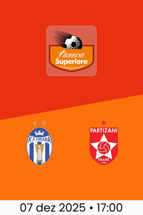 Tirana x Partizani | Kategoria Superiore 2025/26