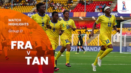 Frankreich - Tansania | Gruppe D | FIFA U-17-Frauen-Weltmeisterschaft Indien 2022™ | Highlights