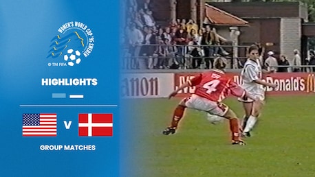 USA - Danimarca | Gruppo C | Coppa del Mondo Femminile FIFA Svezia 1995 | Highlights