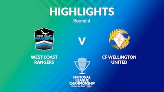 West Coast Rangers v CF Wellington United | Women's National League Championship 2024 | Highlights