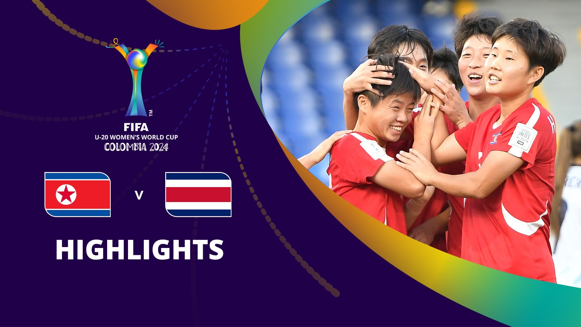 RDP Corée - Costa Rica | Groupe F | Coupe du Monde Féminine U-20 de la FIFA, Colombie 2024™ | Résumé vidéo