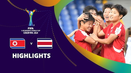 Korea DVR - Costa Rica | Gruppe F | FIFA U-20-Frauen-Weltmeisterschaft Kolumbien 2024™ | Highlights