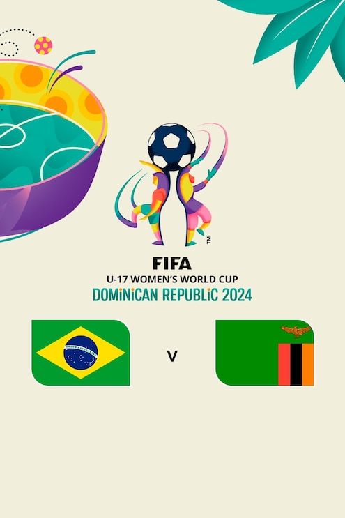 Brasil x Zâmbia | Grupo D | Copa do Mundo Feminina Sub-17 da FIFA República Dominicana 2024™ | Jogo completo