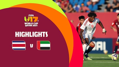 Costa Rica v United Arab Emirates | FIFA U-17 World Cup Qatar 2025™ | Highlights