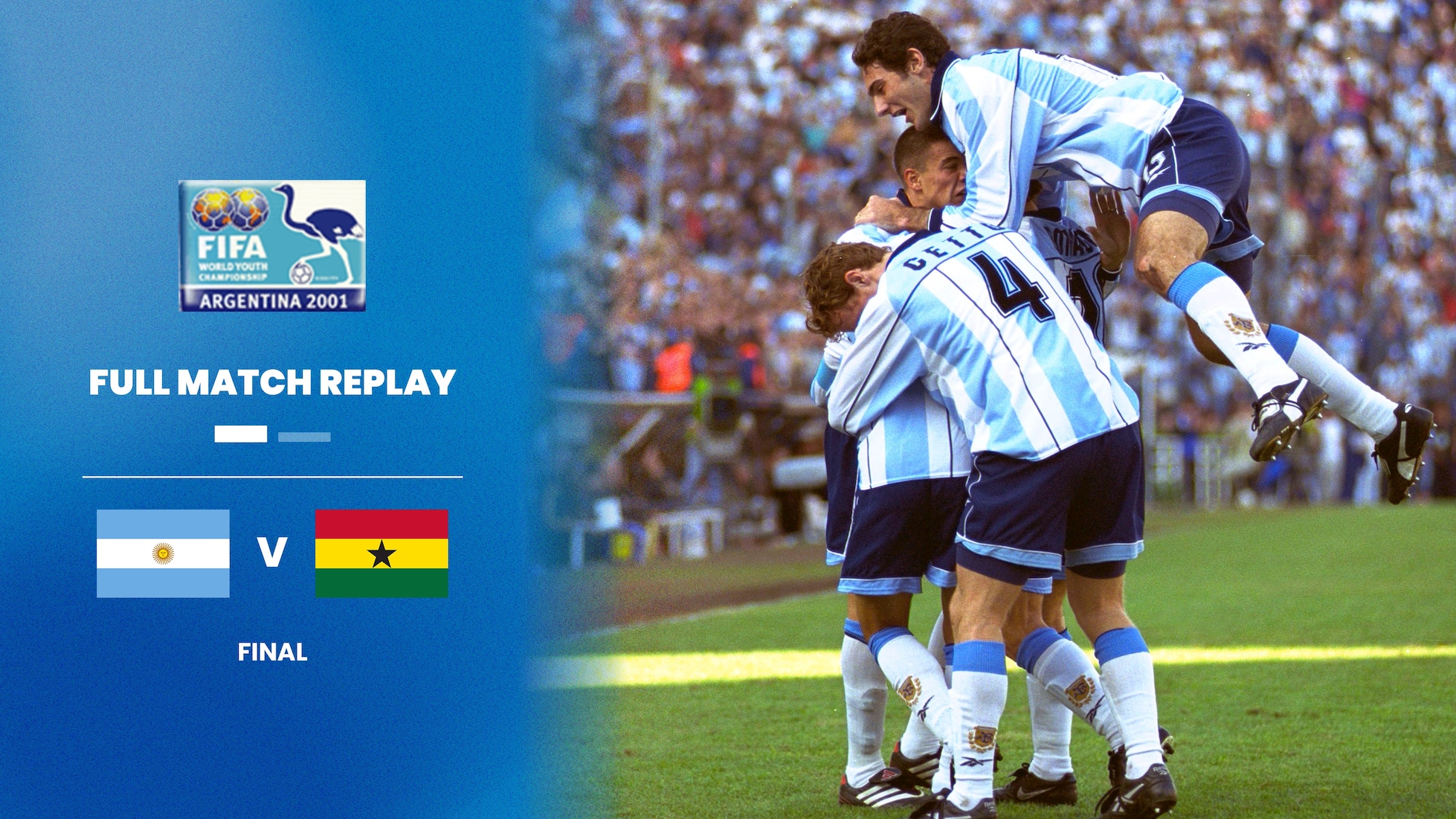 Argentina v Ghana | Final | FIFA World Youth Championship Argentina 2001™ | Full Match Replay