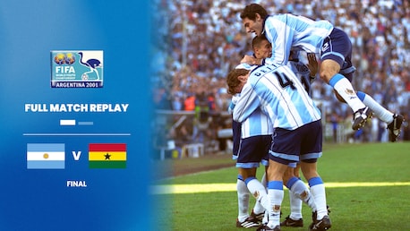 Argentine - Ghana | Finale | Championnat du Monde Juniors de la FIFA, Argentine 2001™ | Replay