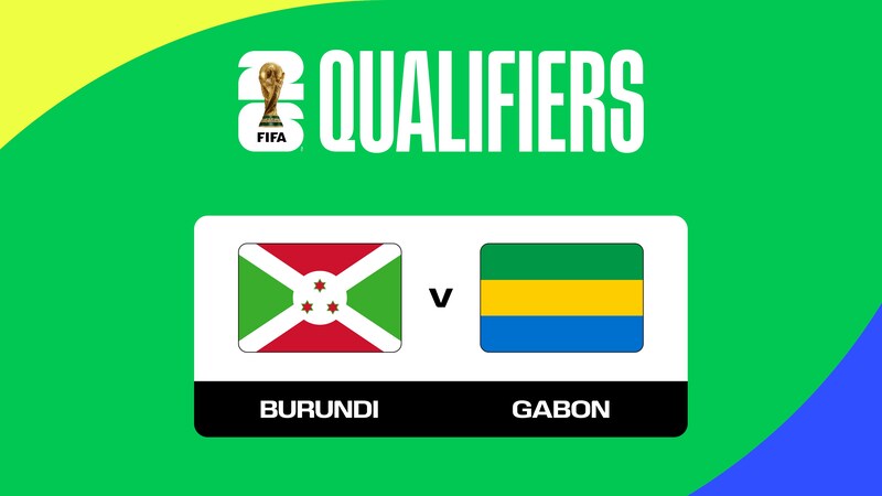 Burundi vs Gabón, Primera ronda de las Eliminatorias de la CAF, Grupo F, Copa  Mundial de la FIFA 26™, Partido completo