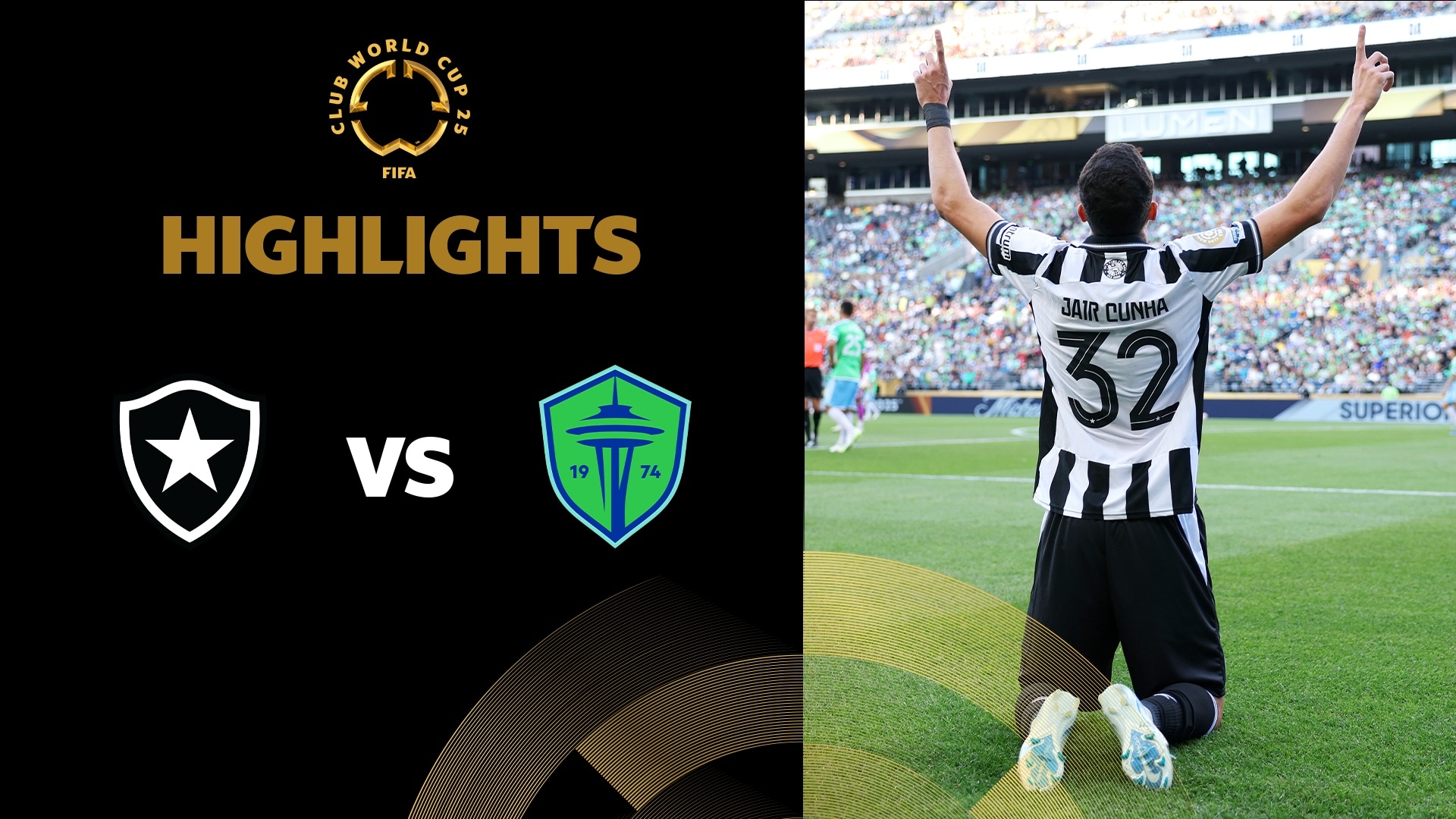 Botafogo - Seattle Sounders FC | Gruppe B | FIFA Club World Cup 2025™ | Highlights