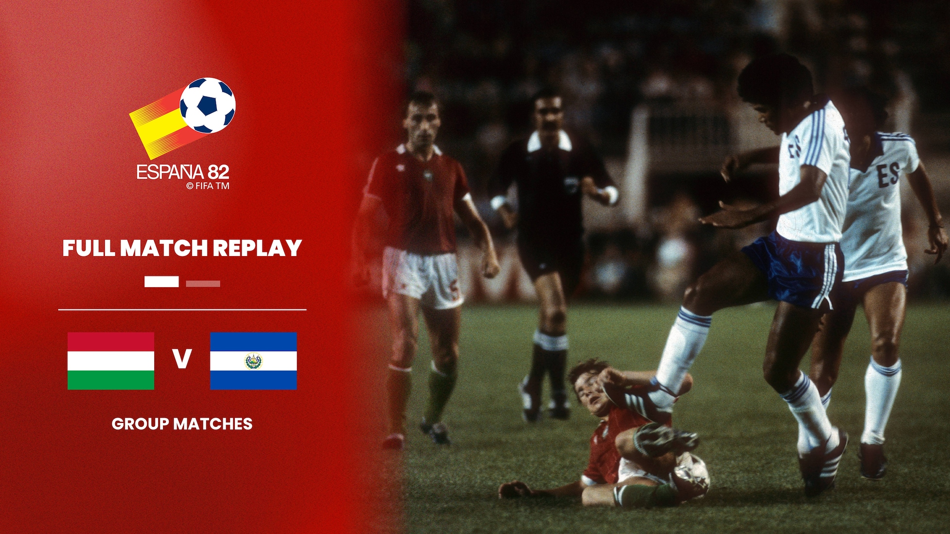 Hungría vs El Salvador | Grupo 3 | Copa Mundial de la FIFA España 1982™ | Partido Completo