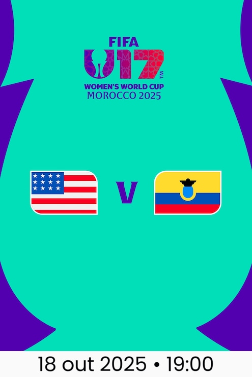 EUA x Equador | Grupo C | Copa do Mundo Feminina Sub-17 da FIFA Marrocos 2025™
