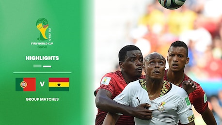 Portugal - Ghana | Gruppe G | FIFA Fussball-Weltmeisterschaft Brasilien 2014™ | Highlights