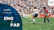 England V Paraguay I Round Of 16 | 1986 FIFA World Cup Mexico ...