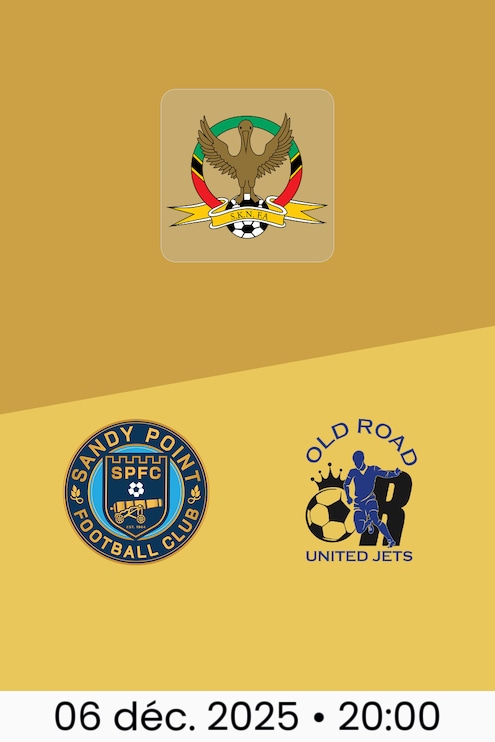 Sandy Point FC - Old Road United Jets | SKNFA Premier League 2025/26