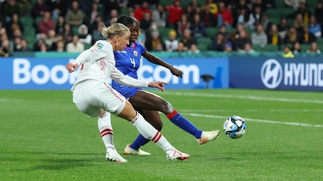 Gol de Sanne Troelsgaard 90+10' | Haiti vs Dinamarca | Copa do Mundo FIFA Feminina de 2023, em Austrália e Nova Zelândia