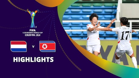 Niederlande - Korea DVR | Gruppe F | FIFA U-20-Frauen-Weltmeisterschaft Kolumbien 2024™ | Highlights