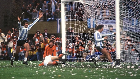 Mario Alberto Kempes Goal 105' | Argentina vs Netherlands | 1978 FIFA World Cup Argentina™