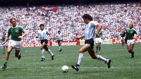 Le but de Jorge Valdano 56' | Argentine - République Fédérale d'Allemagne | Coupe du Monde de la FIFA, Mexique 1986™