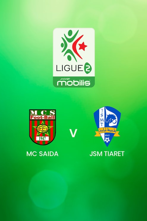 MC Saida - JSM Tiaret | Ligue 2 2024/25 | Algeria | Match Completo