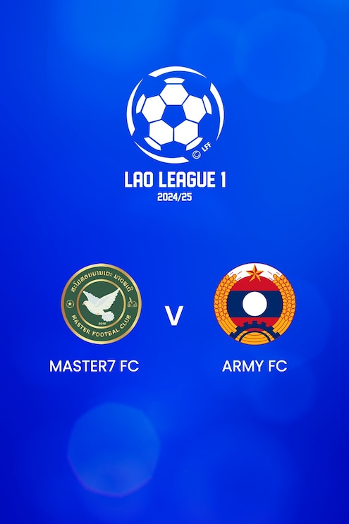 Master7 FC x Army FC | Lao League 1 2024/25 | Jogo completo