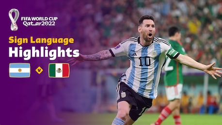 Argentina x México | Grupo C | Copa do Mundo FIFA de 2022, no Qatar | Melhores momentos (Linguagem de sinais)