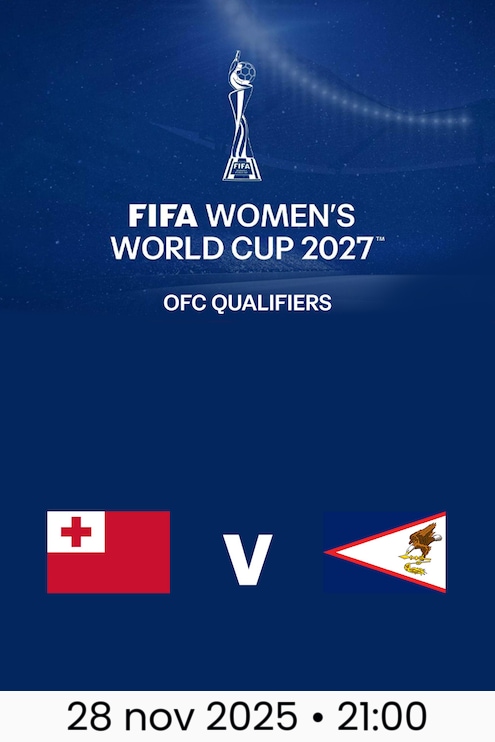 Tonga vs Samoa Estadounidense | Primera ronda | Clasificatorios de la OFC | Copa Mundial Femenina de la FIFA 27™