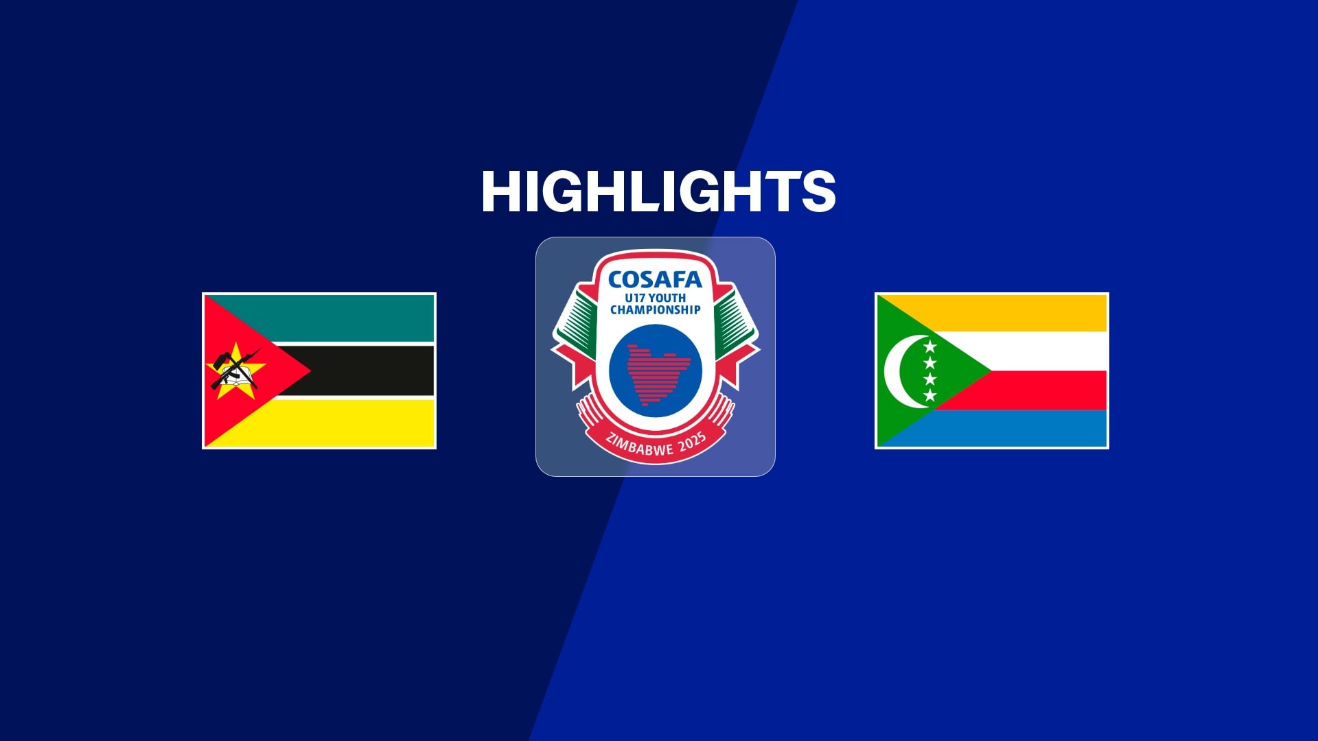 Mozambique v Comoros | Group Stage | CAF U-17 AFCON 2026 | COSAFA Qualifiers | Highlights