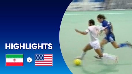 RI Iran - États-Unis | Demi-finales | Championnat du Monde de Futsal de la FIFA Hong Kong 1992™ | Résumé vidéo