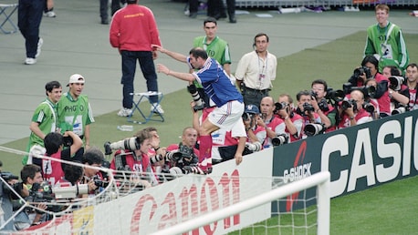 Zinedine Zidane Goal 27' | Brazil vs France | 1998 FIFA World Cup France™