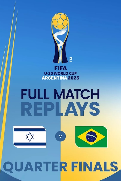 Israël - Brésil | Quarts de finale | Coupe du Monde U-20 de la FIFA, Argentine 2023™ | Replay