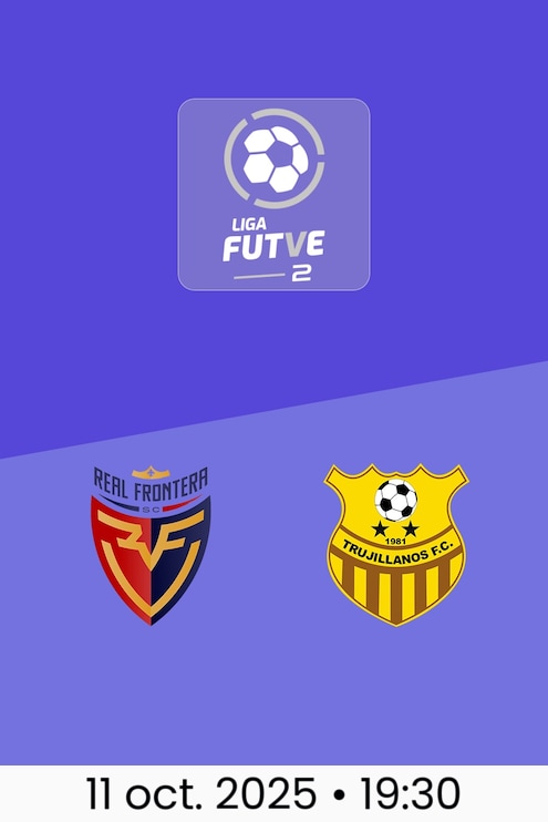 Real Frontera - Trujillanos FC | Liga FUTVE 2 - 2025