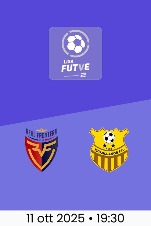 Real Frontera - Trujillanos FC | Liga FUTVE 2 - 2025