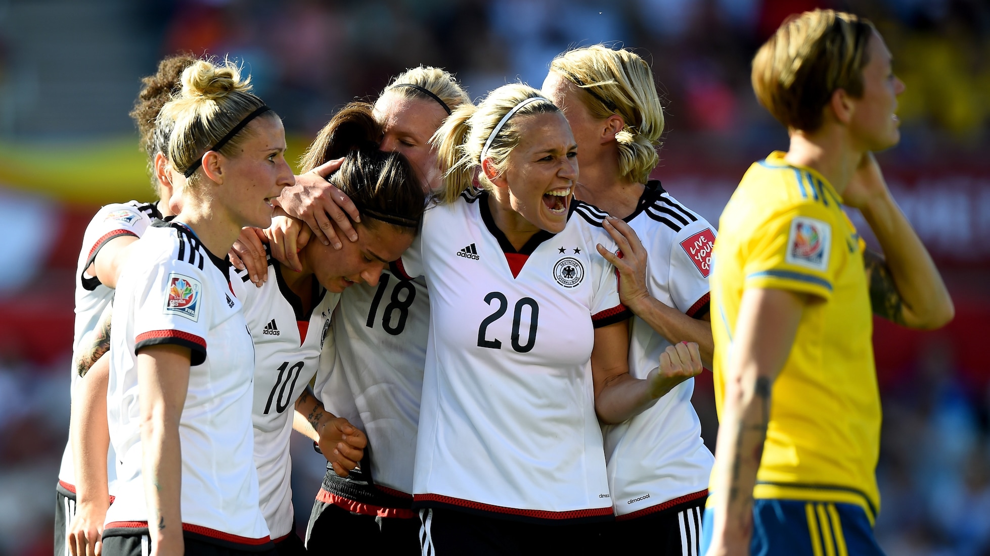 Dzsenifer Marozsan Goal 87' | Germany v Sweden | FIFA Women's World Cup Canada 2015™