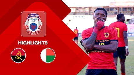 Angola v Madagascar | Semi-finals | HOLLYWOODBETS COSAFA Cup 2025 | Highlights
