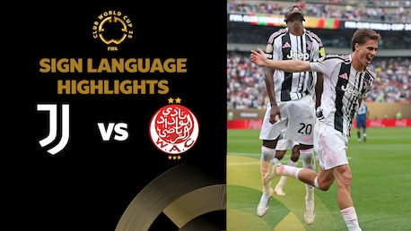 Juventus FC - Wydad AC | Gruppe G | FIFA Club World Cup 2025™ | Highlights (Gebärdensprache)