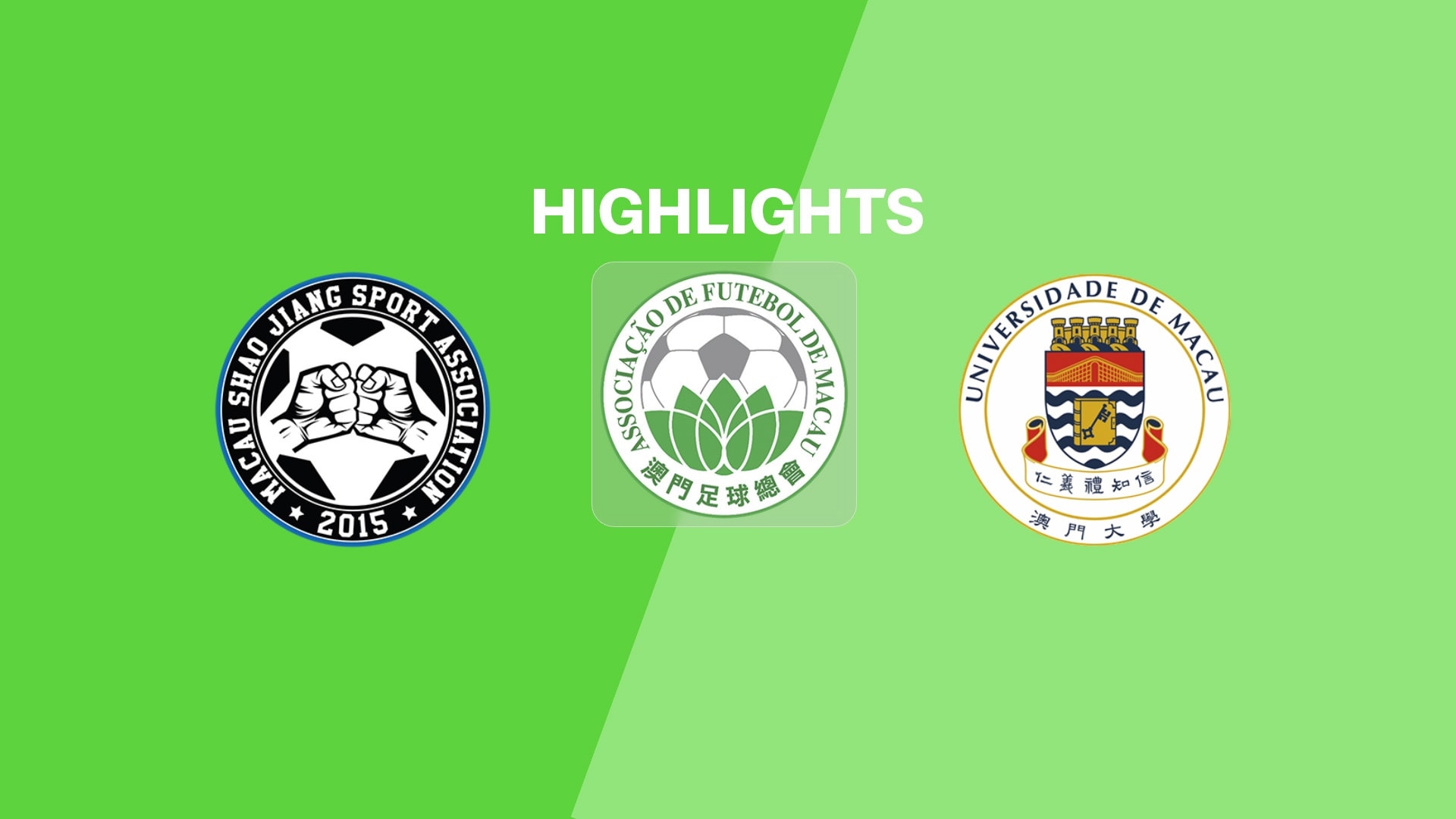 Shao Jiang - University of Macau | Groupe de Championnat | Première Division 2025 | Résumé vidéo
