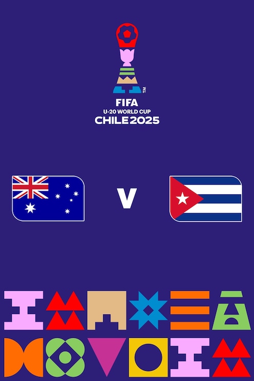 Australia vs Cuba | Grupo D | Copa Mundial Sub-20 de la FIFA Chile 2025™ | Partido completo