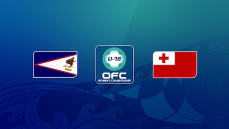 American Samoa vs Tonga | Fase de grupos | Campeonato Femenino Sub-16 de la OFC 2025 | Partido completo