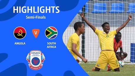 Angola vs Sudáfrica | Semifinales | CAF U-20 Africa Cup of Nations 2025 | Clasificatorio COSAFA | Highlights
