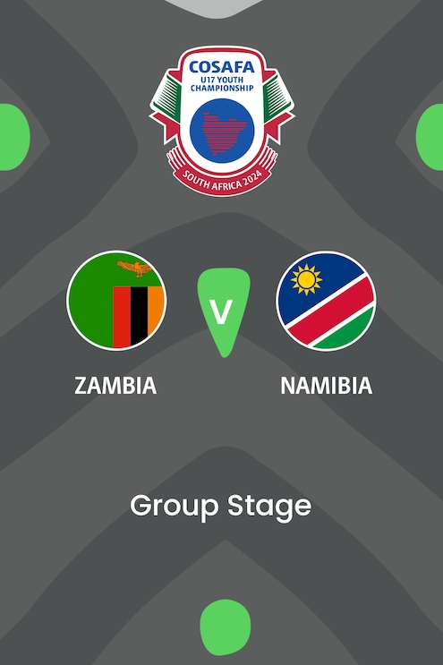 Zambia vs Namibia | Fase de grupos | CAF U-17 Africa Cup of Nations 2025 | Clasificatorio COSAFA | Partido completo