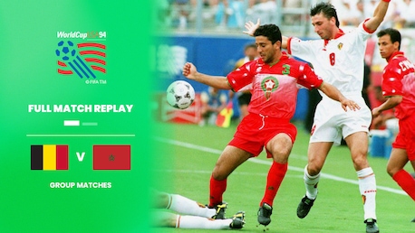 Belgium v Morocco | Group F | 1994 FIFA World Cup USA™ | Full Match Replay