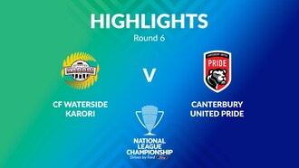 CF Waterside Karori  v Canterbury United Pride | Women's National League Championship 2024 | Highlights