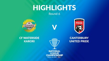 CF Waterside Karori  - Canterbury United Pride | Women's National League Championship 2024 | Résumé vidéo