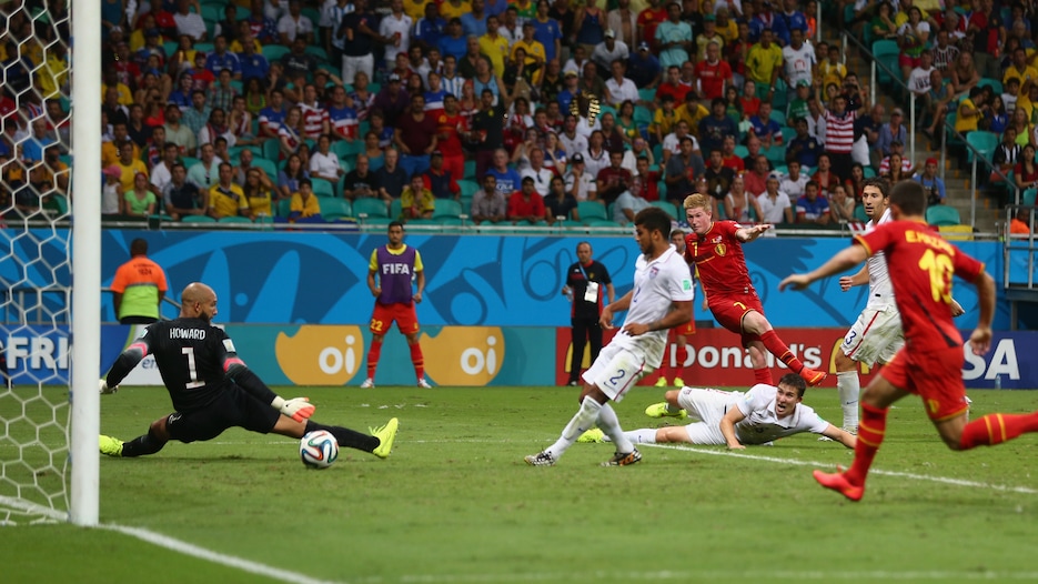 Le but de Kevin De Bruyne 92' | Belgique - USA | Coupe du Monde de la FIFA, Brésil 2014™