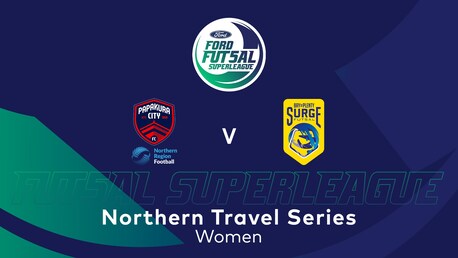 Papakura City x NRF vs BOP Surge | SuperLiga de Fútbol Sala Ford 2025 (Femenina) | Partido completo