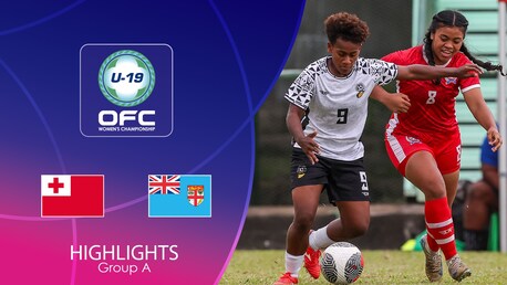 Tonga v Fiji | Group Stage | OFC U-19 Women's Championship | Highlights