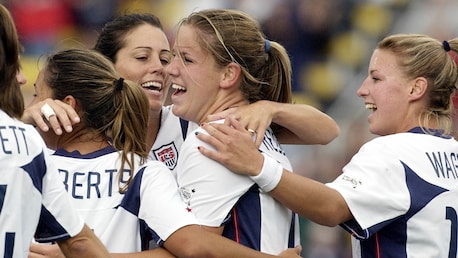 Il gol di Cat Whitehill al 66' | Repubblica Popolare Democratica di Corea - USA | Coppa del Mondo Femminile FIFA, USA 2003