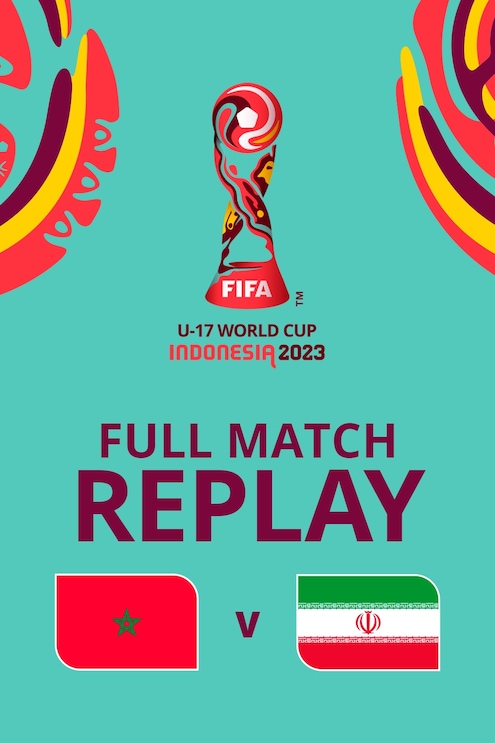 Maroc  - RI Iran | Huitièmes de finale | Coupe du Monde U-17 de la FIFA, Indonésie 2023™ | Match complet